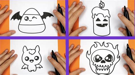 How To Draw Cute Halloween Devil Learn Drawing