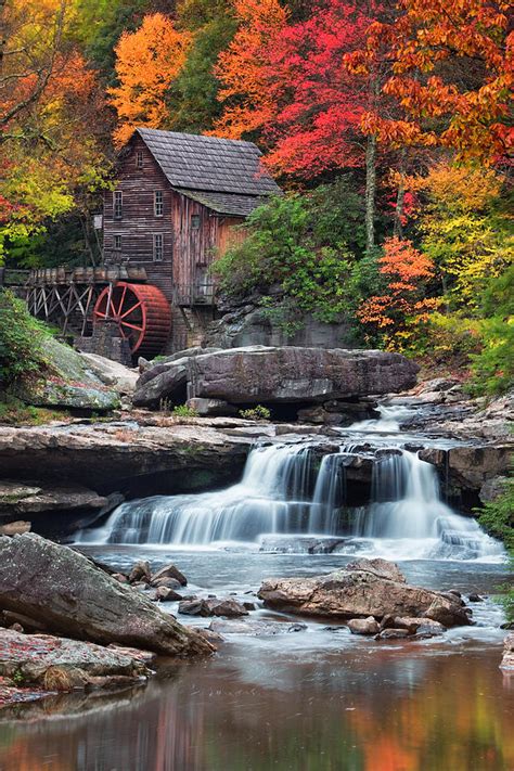 Glade Creek Grist Mill Photograph By Emmanuel Panagiotakis