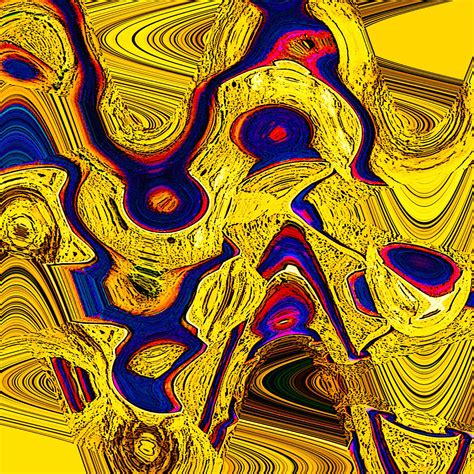 Yellow Abstract 2 Abstract Abstract Artwork Artwork