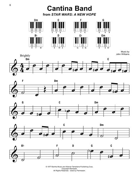 Cantina Band Partitura Ubicaciondepersonascdmxgobmx