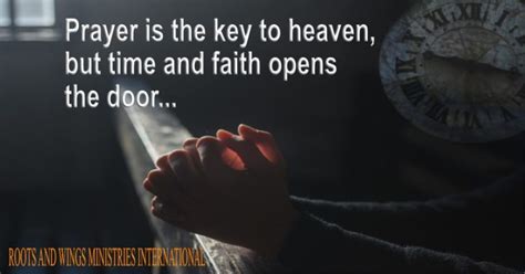 Prayer Is The Key To Heaven