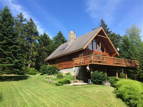 Oceanfront Log Cabin On Islesboro A Bit Of Maine Vacation Rentals