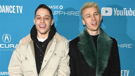 Machine Gun Kelly Proves His Relationship With Pete Davidson Is