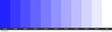 Luminous Blue Colors Palette Colorswall