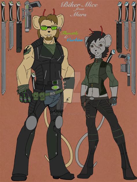 Biker Mice From Mars Throttle And Carbine By Fin Thapkot On Deviantart
