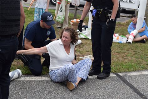 Disney Heiress Abigail Disney Arrested Protesting Private Planes In The Hamptons
