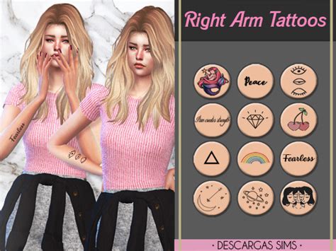 Download Sims 4 Sims 4 Tattoos Sims