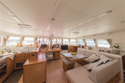 Lagoon 500 Soleanis Fully Crewed Catamarans Charter Sail Connections