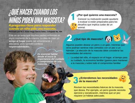 Qué hacer cuando los niños piden una mascota