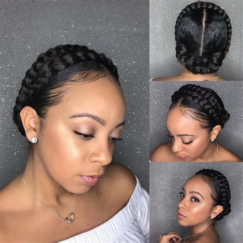 Huge buns are very impressive. 15 Best Braid Hairstyles For Black Women To Try These Days