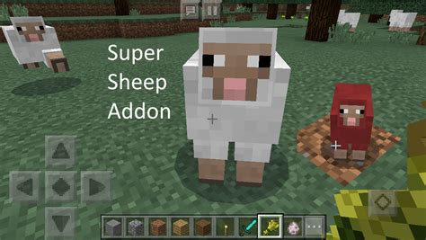 Super Sheep Addon Mcpe Minecraft Mod