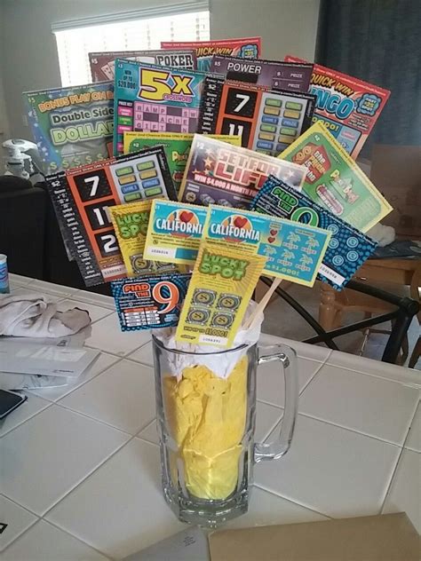 Shopping for your boss during the holidays can be a bit tricky. Lottery ticket bouquet, man bouquet, beer mug gift ...