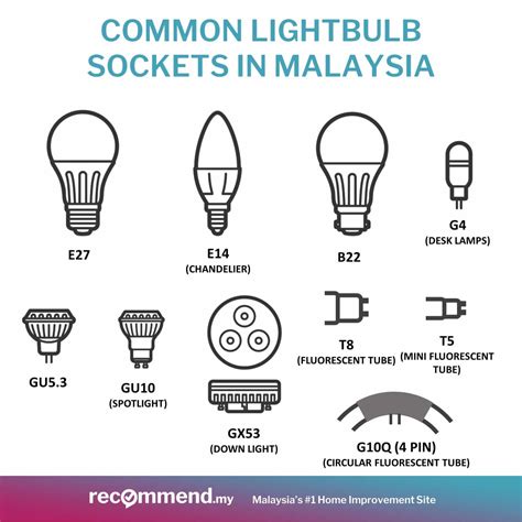 Light Bulb Receptacle Types Shelly Lighting