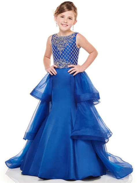 High Neckline 1739 Perfect Angels Pageant Dress