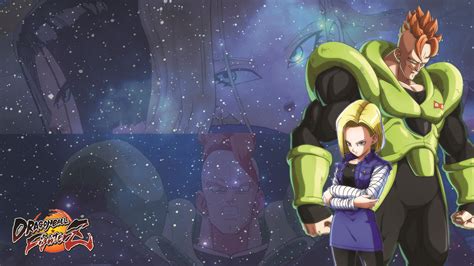 Dragon Ball Fighterz Android 18 And 16 Wallpaper By