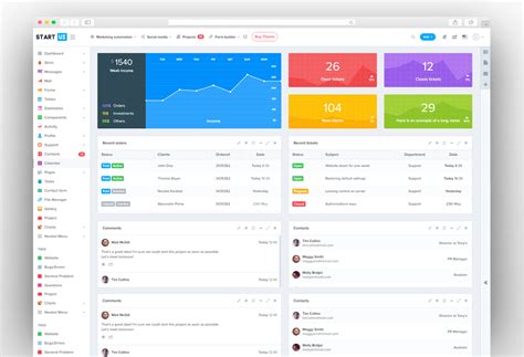 Bootstrap Admin Dashboard Web App Templates For Your Website 2021