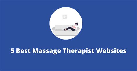 5 best massage therapist websites in 2023