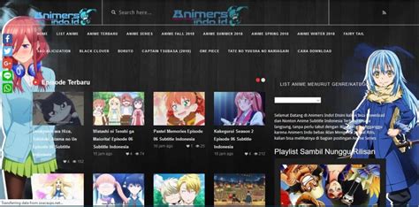 20 Situs Download Anime Sub Indo Terbaik