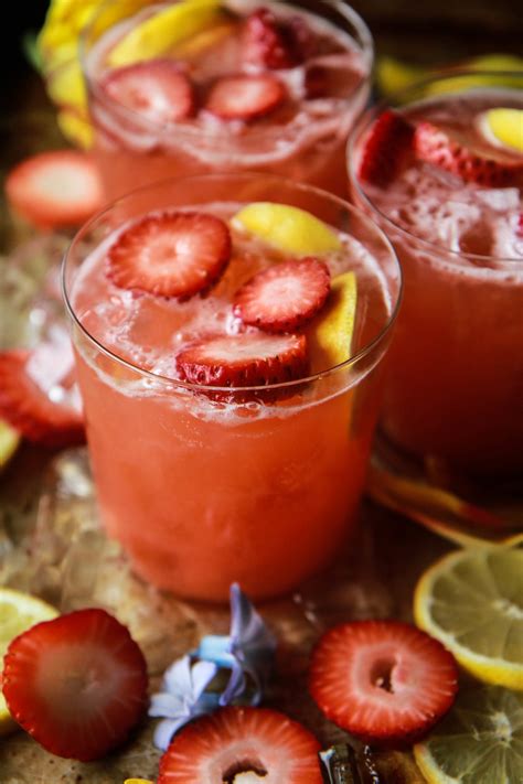 This clip will show you how it's done. Vodka Strawberry Lemonade Cocktails - Heather Christo