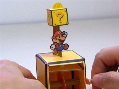 Paper Mario Brothers Automaton Mario Crafts Paper Crafts Paper Mario