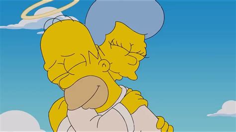 Simpsons 심슨 천사가 되어 엄마를 만난 호머 Youtube
