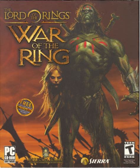 The Lord Of The Rings War Of The Ring Cover Or Packaging Material