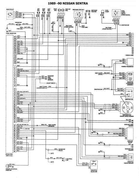 The Wiring Diagram For An Electric Vehicle