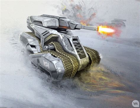 Concept Tanks Concept Tank By Vadim Motov Weird Tanks Cyberpunk