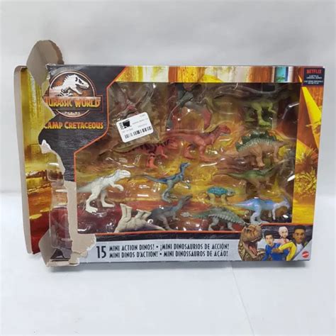 Tornbox Jurassic World Camp Cretaceous Mini Action Dinos Mini Figure