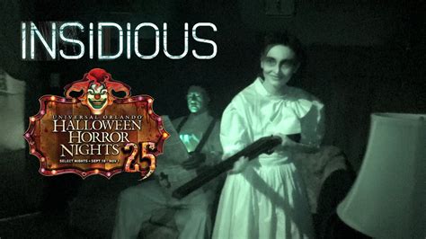 Insidious Haunted House Maze Walk Through Halloween Horror Nights 25
