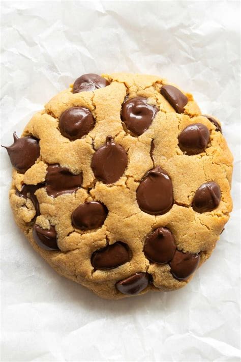 Chocolate Chip Cookie For One Just 5 Ingredients The Big Mans World