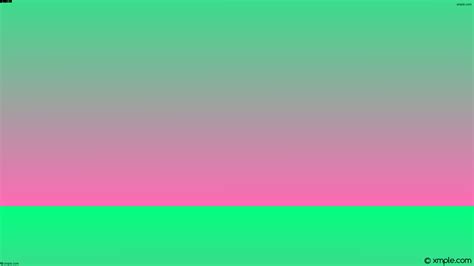 Wallpaper Linear Green Gradient Pink 00ff7f Ff69b4 210°
