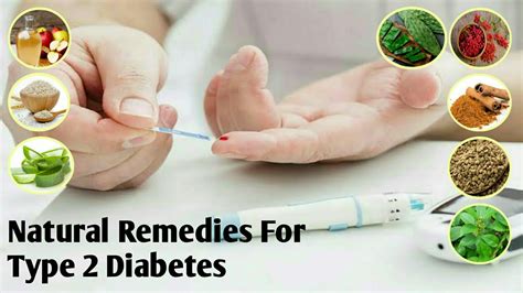 Natural Remedies For Type 2 Diabetes Youtube