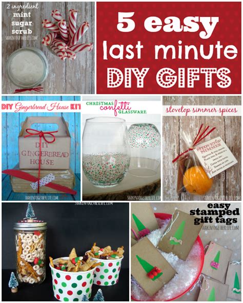 Have you forgotten someone, or just did not have time to buy a gift for everyone? 5 easy last minute gifts to DIY - great ideas for teachers ...