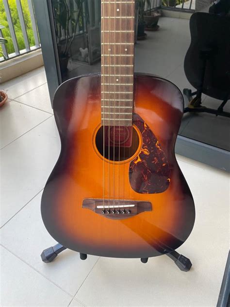 Yamaha Jr2 Tbs 34 Scale Folk Guitar Tobacco Brown Sunburst Hobbies And Toys Music And Media