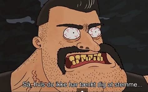 Denmarks Voteman Cartoon Pulled Oral Sex Extreme Violence And