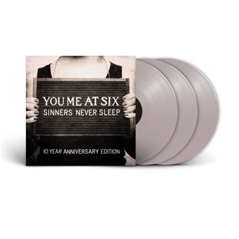 You Me At Six Sinners Never Sleep 10th Anniversary Roan Records