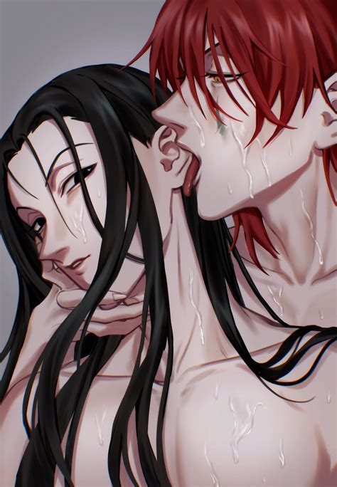 Hisoka Morow And Illumi Zoldyck Hunter X Hunter Drawn By Enyalee