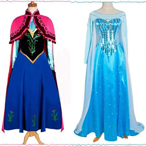 Anna And Elsa From Frozen Inspired Frozen Elsa Dress Princess