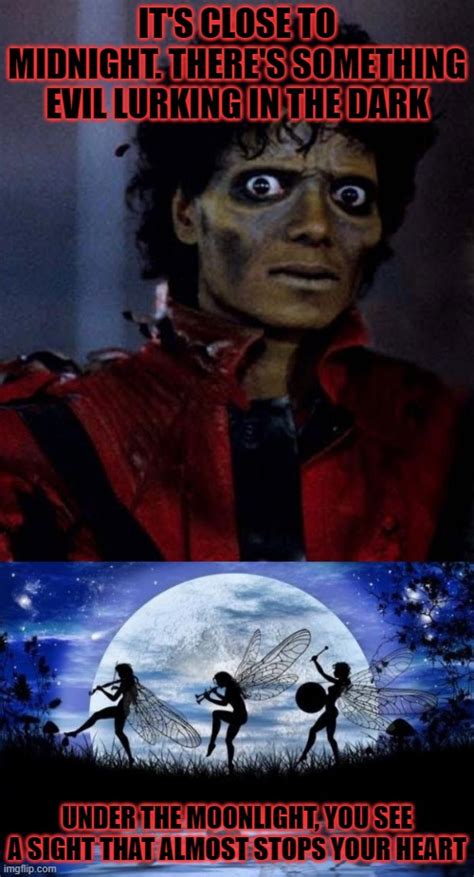 Image Tagged In Zombie Michael Jacksonmoonlight Fairiesthriller