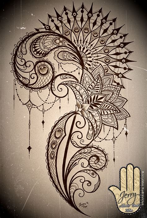 Pin On Tattoo Ideas Designs Mandala Lace Flowers Dotwork Lotus