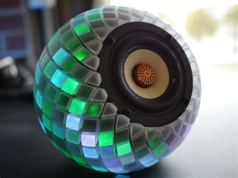 Custom 3d Printed Speakers Give You An Audioreactive Led