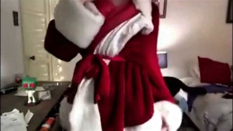 Sexy Lady Strip During Christmas Youtube