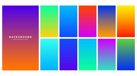 Vibrant Abstract Colorful Gradient Background Download Free Vector