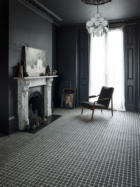 Sisool Plaid Rich Black Grey Carpet Living Room Bedroom Carpet