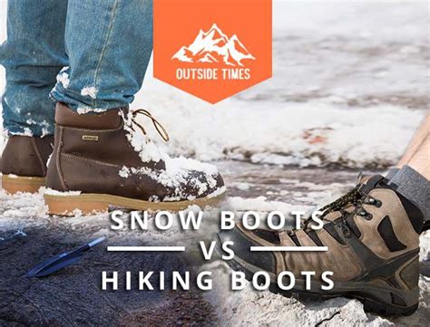 Snow Boots Vs Hiking Boots Read More Now