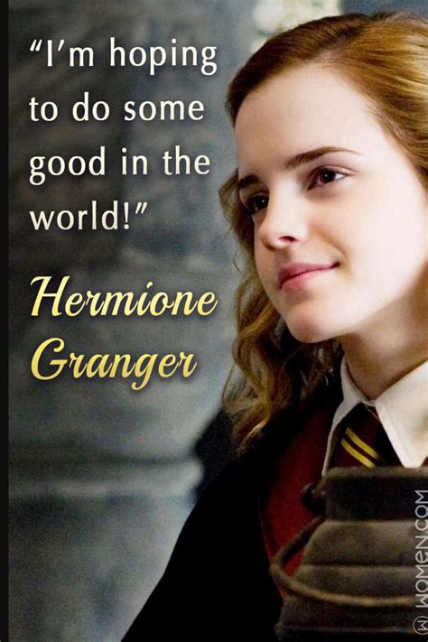 15 Hermione Granger Quotes Thatll Spark The Magic In You In 2020