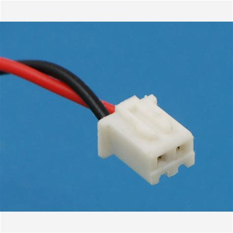 25 Mm Jst Xh Style Shrouded Male Connector 2 Pin Right Angle