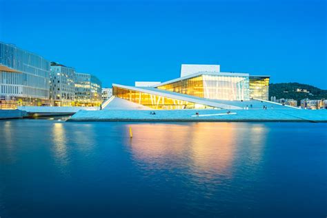 Ópera De Oslo Uma Das Atrações Mais Bonitas Da Capital Norueguesa