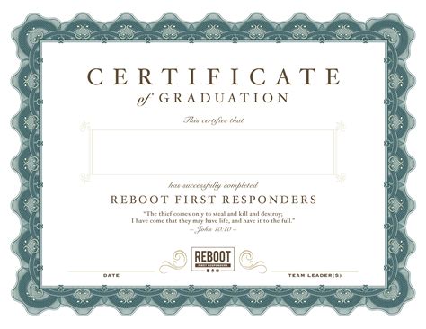 Graduate Certificate - MyREBOOT